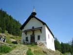 (146'244) - Kapelle K�hmad bei Blatten im L�tschental am 5.