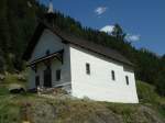 (146'245) - Kapelle K�hmad bei Blatten im L�tschental am 5.
