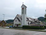(181'982) - Die Kirche von Bauma am 10.