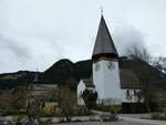 (234'825) - Die Kirche Saanen am 24.