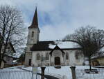 (245'686) - Kirche La C�te-aux-F�es am 2.