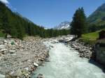 (146'246) - Die Lonza bei K�hmad im L�tschental am 5.