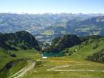 (134'428) - Aussicht vom Stockhorn mit Stockensee am 26.