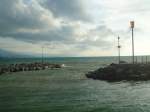 (140'759) - Im Hafen von Yvonand am 22.