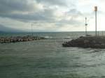 (140'760) - Im Hafen von Yvonand am 22.