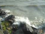 (140'763) - St�rmischer Neuenburgersee am 22.