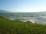 (140'808) - St�rmischer Neuenburgersee am 23.