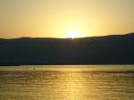 (140'844) - Abendstimmung am Neuenburgersee am 24.