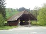 (133'401) - Holzbr�cke in Trubschachen am 24.