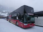 (270'988) - Zurkirchen, Malters - Nr. 10/LU 15'142 - Van Hool am 11. Januar 2025 in Adelboden, ASB