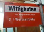 (140'098) - SVB-Haltestelle - Bern, Wittigkofen - am 24.