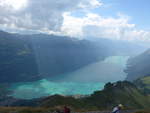 (209'141) - Blick auf den Brienzersee am 31.
