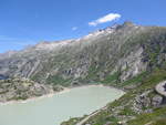 (195'267) - Der Grimselsee und Staumauer am 29.