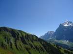 (134'697) - Aussicht vom Bachl�ger bei Grindelwald am 3.