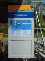 (134'760) - Grindelwald Bus-Haltestelle - Grindelwald, Bahnhof - am 3.