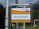 (182'366) - Grindelwald Bus-Haltestelle - Grindelwald, M�nnlichenbahn - am 30.