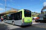 (280'953) - Busland, Burgdorf - Nr. 136/BE 901'136 - Mercedes am 4. Oktober 2025 beim Bahnhof Huttwil (280'953) - Busland, Burgdorf - Nr. 136/BE 901'136 - Mercedes am 4. Oktober 2025 beim Bahnhof Huttwil