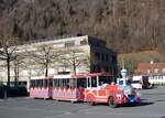 (269'908) - Bdelibahn, Interlaken - BE 1018 U - am 16. Dezember 2024 beim Bahnhof Interlaken Ost