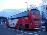 (271'229) - TMR Martigny - Nr. 1/VS 1452 - Volvo am 18. Januar 2025 beim Bahnhof Interlaken Ost