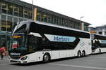 (281'512) - Intertours, Domdidier - FR 300'451 - Setra am 14. Oktober 2025 beim Bahnhof Interlaken Ost