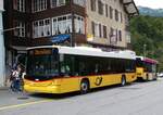 (266'605) - PostAuto Bern - BE 669'359/PID 10'147 - Hess (ex Nr. 6; ex Klopfstein, Laupen Nr. 6) am 3. September 2024 beim Bahnhof Lauterbrunnen