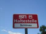 (128'202) - STI-Haltestelle - Thun, Sch�nau - am 1.