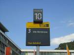(129'299) - STI-Haltestelle - Thun, Bahnhof - am 4.