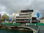 (138'544) - Abbruch vom Kino Rex in Thun am 16.