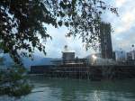 (141'022) - Die Seeb�hne des Musicals Titanic am 3.