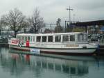 (148'083) - Das Motorschiff Oberhofen ist wieder im Wasser am 15.