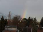 (148'765) - Regen(strich)bogen �ber Thun am 7.