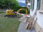 (153'671) - Komatsu-Baumaschine am 5.