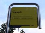 (153'687) - STI-Haltestelle - Thun, Seepark - am 6.