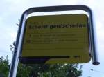 (153'689) - STI-Haltestelle - Thun, Scherzligen/Schadau - am 6.