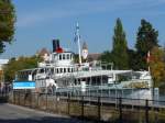 (165'930) - Dampfschiff Bl�mlisalp am 2.