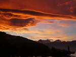 (229'892) - Morgenrot �ber Thun am 29.