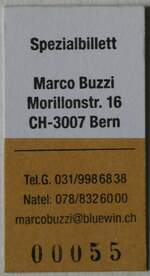 (249'079) - Buzzi-Spezialbillet am 23.