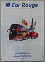 (254'832) - Car Rouge - Die schnste Art im Bus zu reisen 2003 am 5.