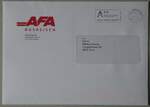 (261'791) - AFA-Briefumschlag vom 26.