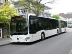 (261'851) - Intertours, Domdidier - Nr. 468/FR 300'460 - Mercedes (ex Nr. 201) am 30. April 2024 beim Bahnhof Thun (Kante X)