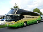 (266'088) - Sommer, Grnen - BE 30'306 - Neoplan am 20. August 2024 in Thun, Strandbad