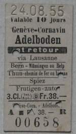 (283'381) - AFA-Einzelbillet vom 24.