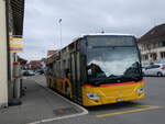 (272'561) - Wieland, Murten - Nr. 125/FR 300'631/PID 11'678 - Mercedes am 1. Mrz 2025 beim Bahnhof Kerzers