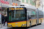 Dnser, Trimmis - GR 101'856/PID 11'882 - eSolaris am 15. Januar 2025 in Chur, Alexanderplatz (Aufnahme: Martin Beyer)