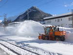 (188'516) - RhB-Schneeschleuder - GR 83'853 - Aebi am 13.