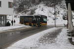 PostAuto Graubnden - GR 187'349/PID 12'105 - eMAN am 11. Januar 2025 in Flims (Aufnahme: Martin Beyer)