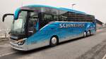 Setra S 516 HD, SO 28119, in Laax, Schneider Reisen und Transport AG, Langendorf, Aufgenommen am 18.