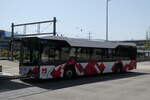 (278'837) - CarPostal Ouest - JU 36'703/PID 11'756 - Solaris am 14. August 2025 beim Bahnhof Delmont