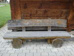 (245'773) - Holzbank - 750 Jahre Wikon - am 3.