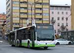 (272'497) - transN, La Chaux-de-Fonds - Nr. 362/NE 145'362 - Mercedes am 28. Februar 2025 beim Bahnhof La Chaux-de-Fonds